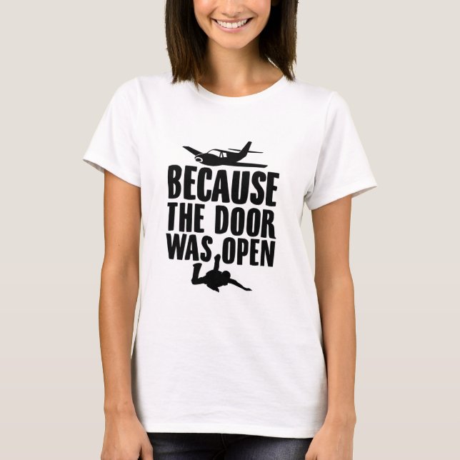 Camiseta Esquivar| Regalos de paracaidismo Skydiver (Anverso)