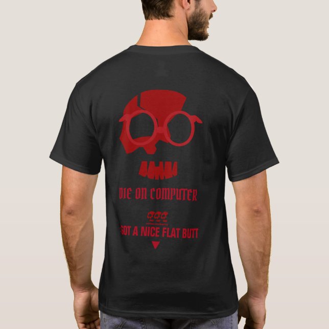 Camiseta esquuletos de catacomberry para NERDS&GEEKS (Reverso)