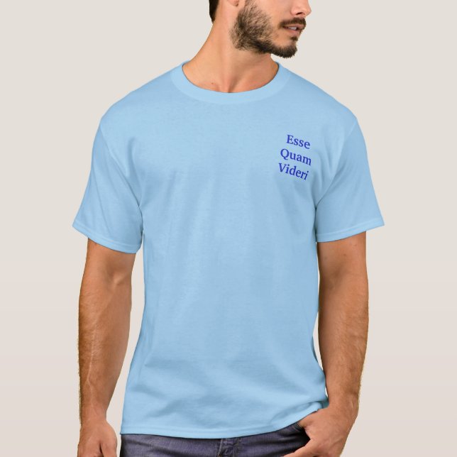 Camiseta EsseQuamVideri (Anverso)
