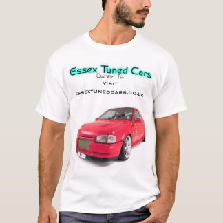 Camiseta Essex adaptó la edición de los coches P