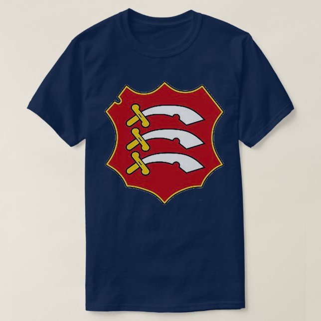 Camiseta Essex County Club Cricket Essential TShirt (Diseño del anverso)