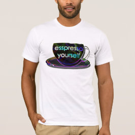 Camiseta esspresso usted mismo