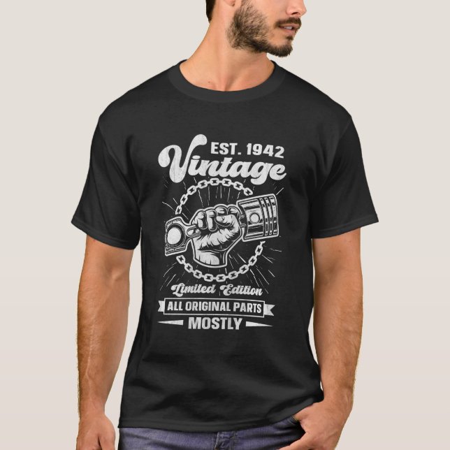 Camiseta Est 1942 All Original P Car 81Th (Anverso)