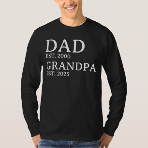 Camiseta Est personalizado. Personalizado del abuelo de Yea