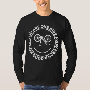Camiseta Está A Un Paseo De Un Buen Mood Roadbiker C