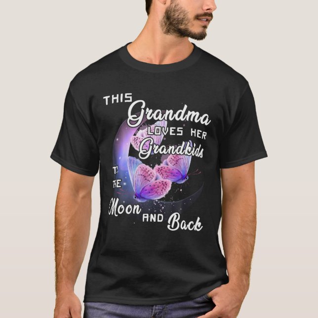 Camiseta Esta abuela ama a sus nietos (Anverso)