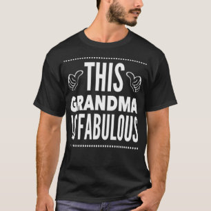 Camiseta Esta abuela es fabulosa tina martin de caballo