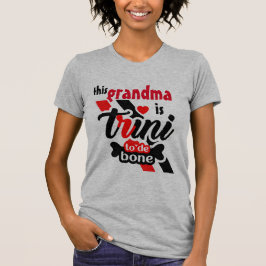 Camiseta Esta abuelita es trinitense hasta los huesos