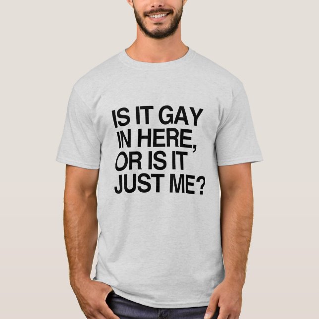 CAMISETA ESTÁ ADENTRO AQUÍ - .PNG GAY (Anverso)