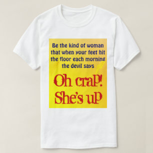 Camiseta Está arriba
