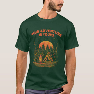 Camiseta Esta aventura es tuya Campingrip Camperravel fam