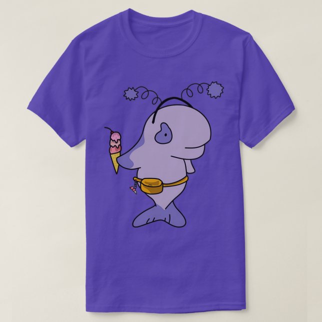 Camiseta Esta ballena ama el helado (Diseño del anverso)
