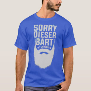 Camiseta Esta barba se toma Hipster barba graciosa