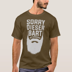 Camiseta Esta barba se toma Hipster barba graciosa 1