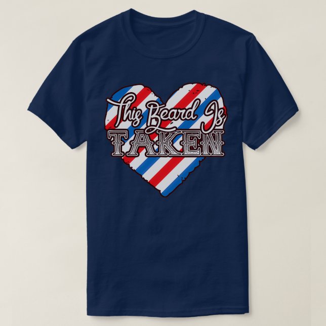 Camiseta Esta barba se toma un regalo divertido de amor de  (Diseño del anverso)
