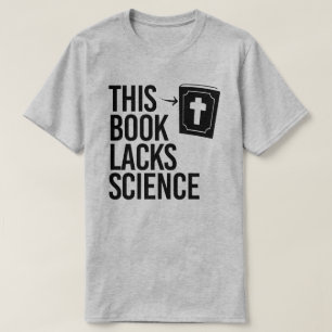 Camiseta Esta Biblia carece de ciencia