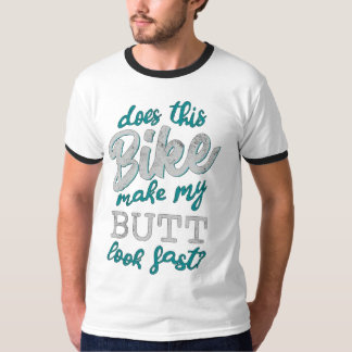 Camiseta ¿Esta Bicicleta Hace Que Mi Caballo Parezca Rápido