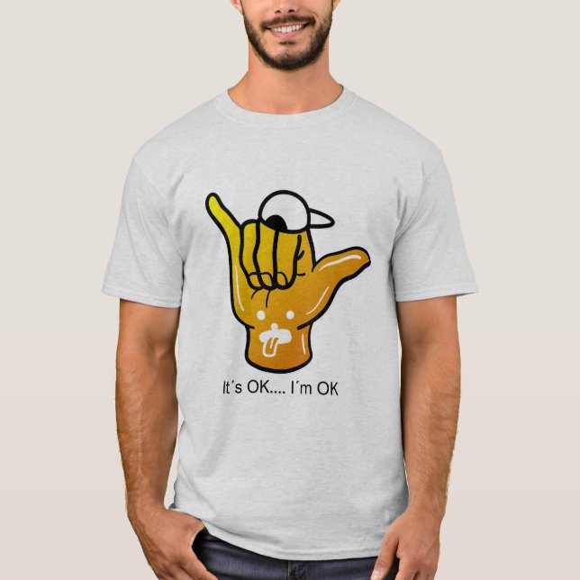 Camiseta Está bien (Anverso)