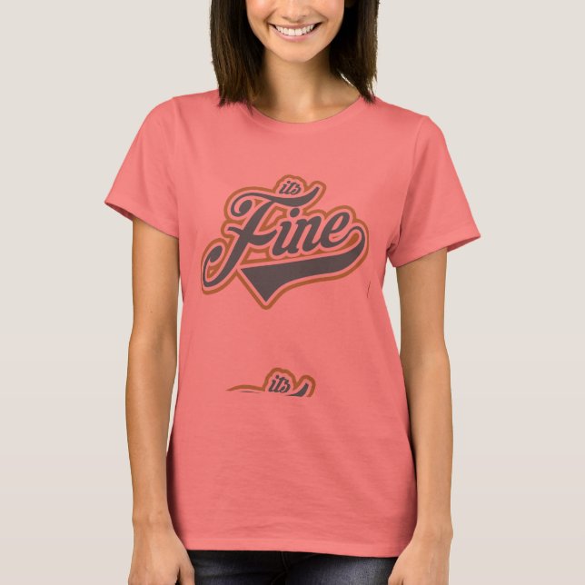 Camiseta Está bien (Anverso)