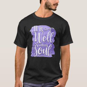 Camiseta Está Bien Con Mi Alma Diciendo 2