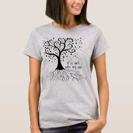 Camiseta Está Bien Con Mi Árbol De Moda De Alma