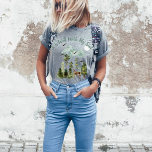 Camiseta Está bien con mi Soul Christian Song Woodland