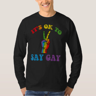 Camiseta Está Bien Decir Gay Florida Está Bien Decir Gay Lg