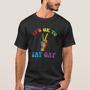 Camiseta Está Bien Decir Gay Florida Está Bien Decir Gay Lg