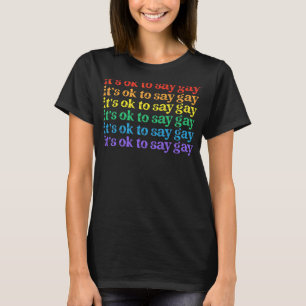 Camiseta Está Bien Decir Gay Florida Está Bien Decir Gay Lg