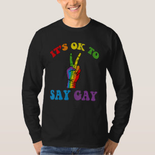Camiseta Está Bien Decir Gay Florida Está Bien Decir Gay Lg
