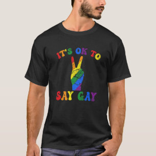 Camiseta Está Bien Decir Gay Florida Está Bien Decir Gay Lg