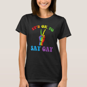 Camiseta Está Bien Decir Gay Florida Está Bien Decir Gay Lg