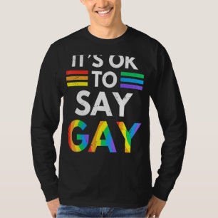 Camiseta Está Bien Decir Gay Florida Está Bien Decir Gay Lg