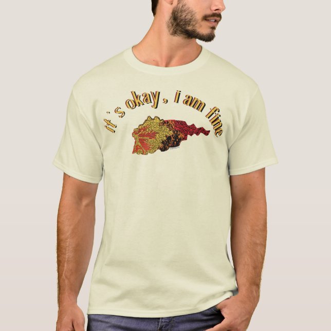 Camiseta Está bien, estoy bien (Anverso)