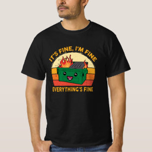 Camiseta Está bien, estoy bien, todo está bien.