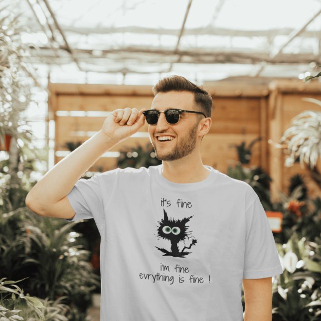 Camiseta Está bien, estoy bien, todo está bien. (Subido por el creador)