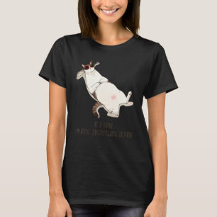 Camiseta Está bien, estoy bien, todo está bien Gato Perezos