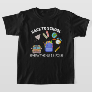 Camiseta Está bien Estoy bien Todo está bien Profesor