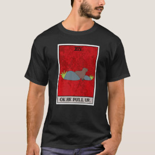Camiseta Está Bien, Extiende La Tarjeta Tarot De Capibara S