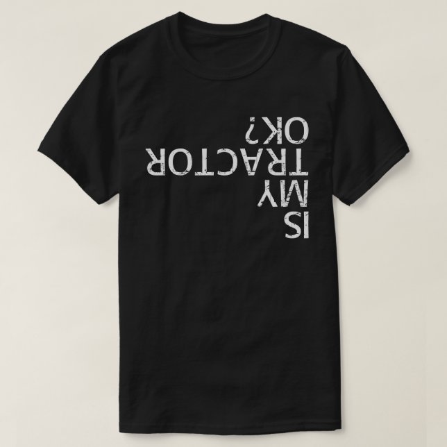 Camiseta está bien mi tractor (Diseño del anverso)