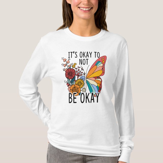 Camiseta Está bien no estar bien (Anverso)