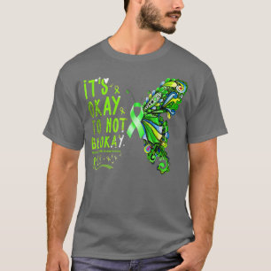Camiseta Está Bien No Estar Bien Conciencia Sobre Salud Men