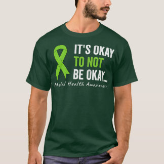 Camiseta Está Bien No Estar Bien Concienciación Sobre La Sa