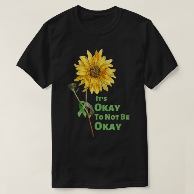 Camiseta Está Bien No Estar Bien La Salud Mental Del Giraso (Diseño del anverso)