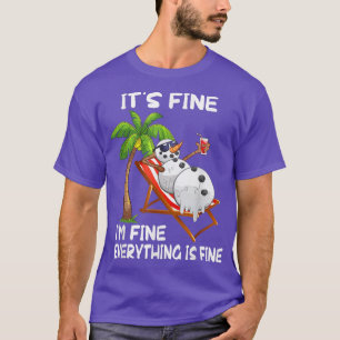 Camiseta Está Bien Que Se Den Los Navidades De Verano De Sn