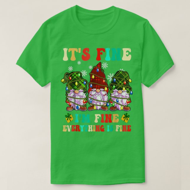 Camiseta Está Bien Que Todo Sea Navidad Bonito 1 (Diseño del anverso)