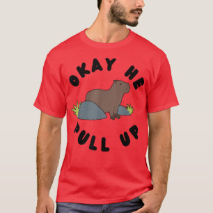 Camiseta Está Bien, Se Levanta, Gran Meme De Rodent Capybar