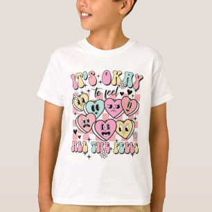 Camiseta Está Bien Sentir Todos Los Sentimientos Del Consej