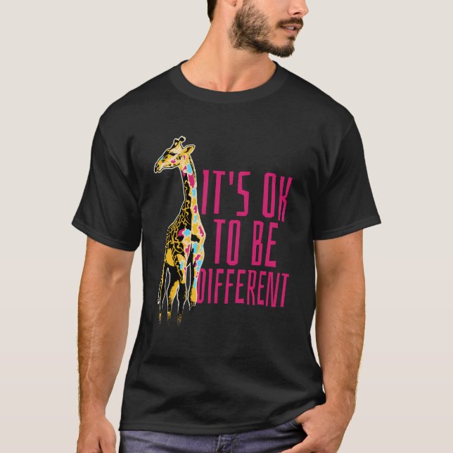 Camiseta Está Bien Ser Diferente (Anverso)