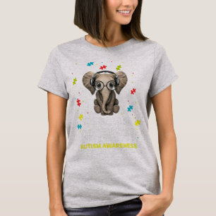 Camiseta Está bien ser diferente conciencia del autismo ele